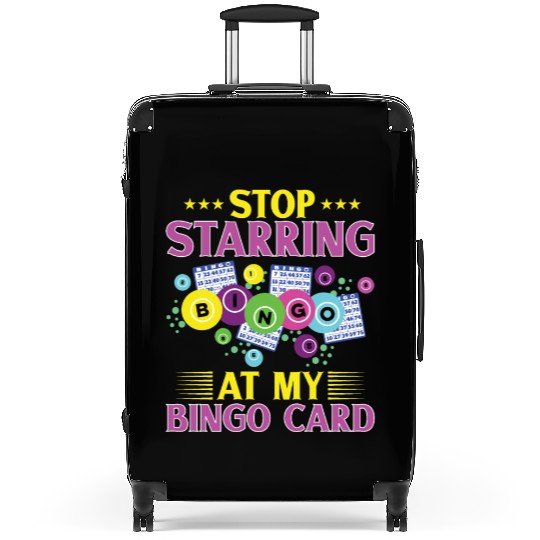 Bingo Card Game Grandma Bingo Player Bingo Cards Suitcases