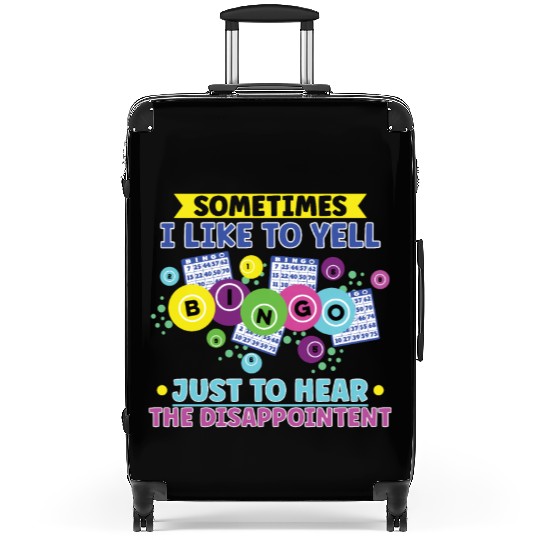 Bingo Card Game Grandma Bingo Player Bingo Cards Suitcases