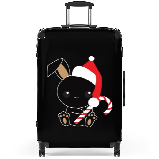 cute pretty bunny Suitcases