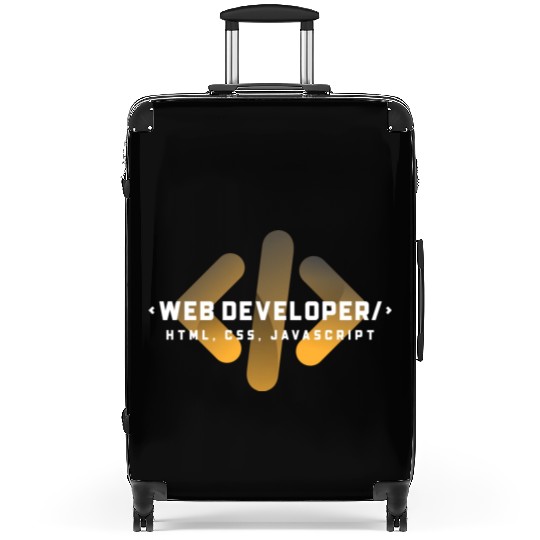 Web Developer Typography (HTML, CSS, JavaScript) Suitcases