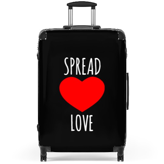 Spread Love : Lover Quote Suitcases