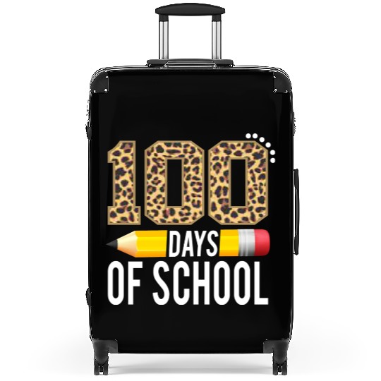 Happy 100 Days of School Suitcases