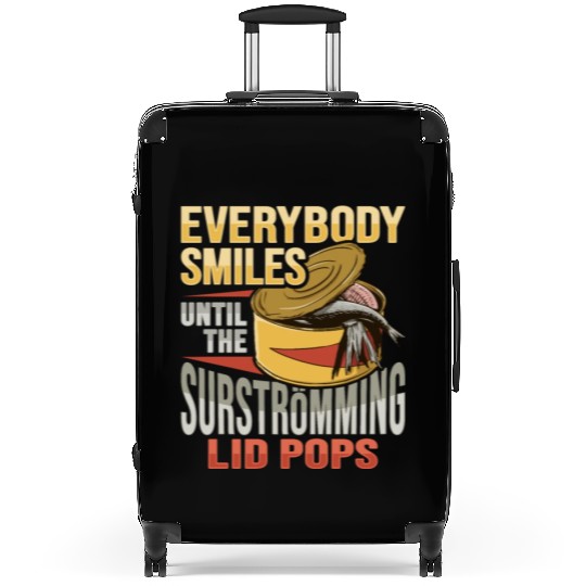 Canned Fish Surströmming Design for Swedish Fish Suitcases