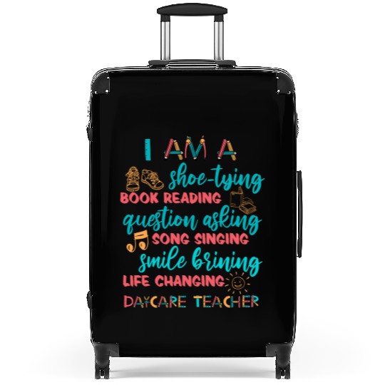 Childcare Kindergarten Preschool Daycare Teacher Suitcases