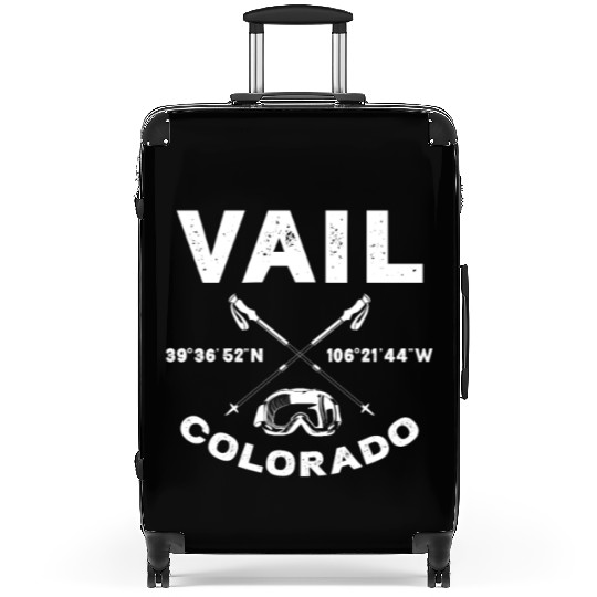 Vail Colorado, Skiing Suitcases
