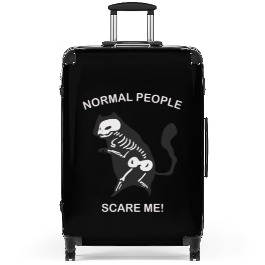 Normal People Scare Me Suitcases