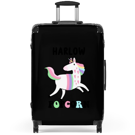 Harlow And Popcorn Merch Popcorn The Pony Suitcases