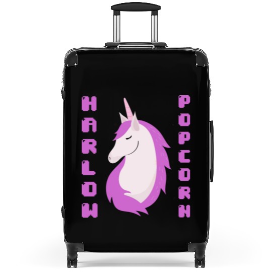 Harlow And Popcorn Merch Popcorn The Pony Suitcases