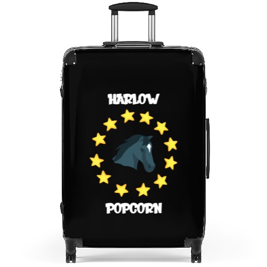 Harlow And Popcorn Merch Popcorn The Pony Suitcases