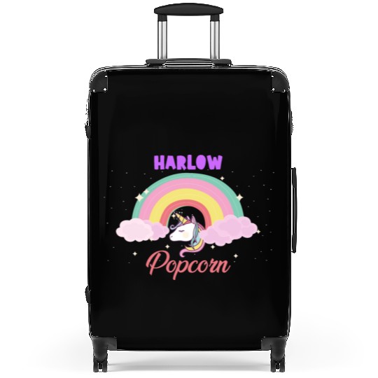 Harlow and Popcorn Merch Popcorn the Pony Suitcases