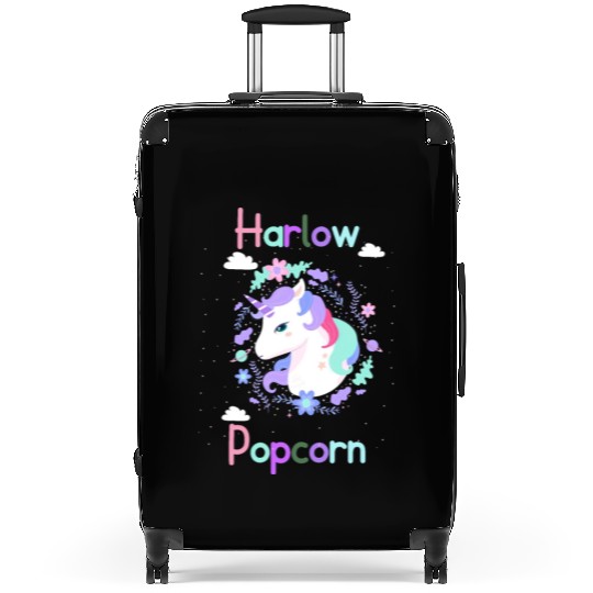 Harlow And Popcorn Merch Popcorn The Pony Suitcases