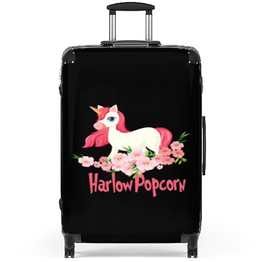 Harlow And Popcorn Merch Popcorn The Pony Suitcases