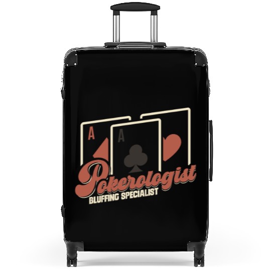 Poker Casino Poker Player Gambling Roulette Suitcases