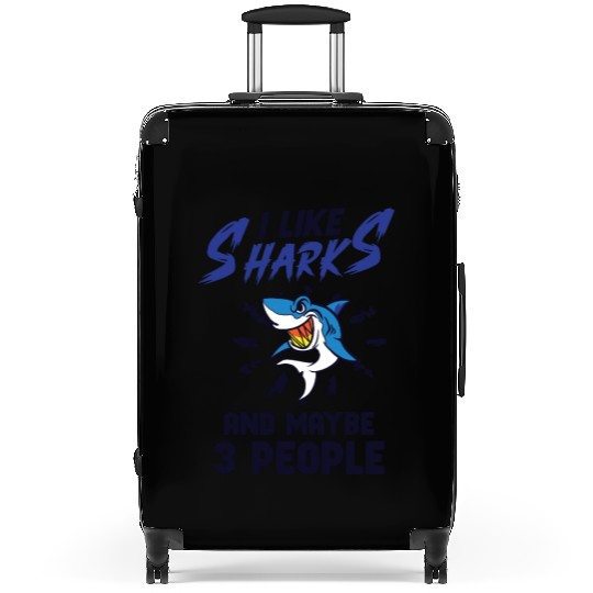 Shark Ocean Predator Sea Creature Suitcases