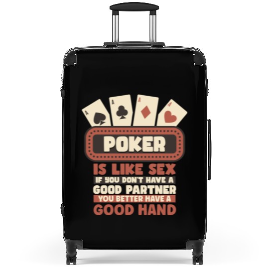 Poker Casino Poker Player Gambling Roulette Suitcases