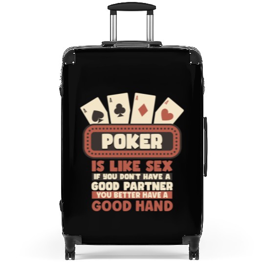 Poker Casino Poker Player Gambling Roulette Suitcases
