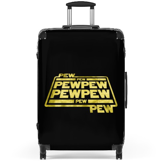 Pew Pew Pew Suitcases