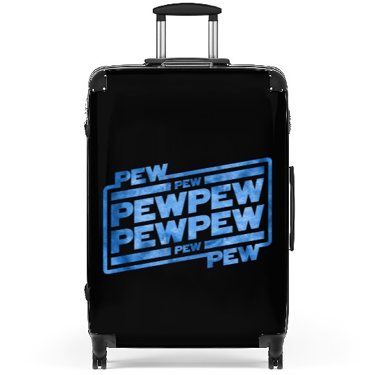 Pew Pew Pew Suitcases