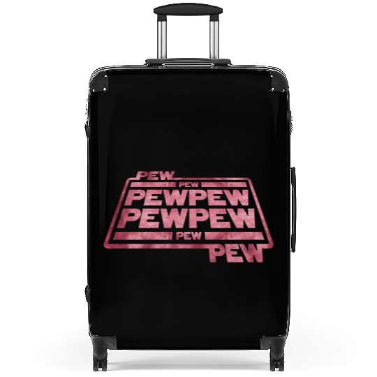Pew Pew Pew Suitcases