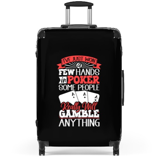 Poker Casino Poker Player Gambling Roulette Gift Suitcases