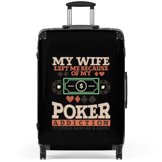 Poker Casino Poker Player Gambling Roulette Gift Suitcases