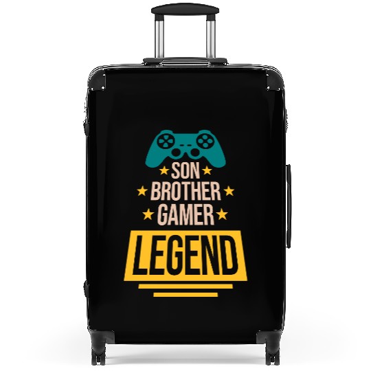 son brother gamer legend Suitcases