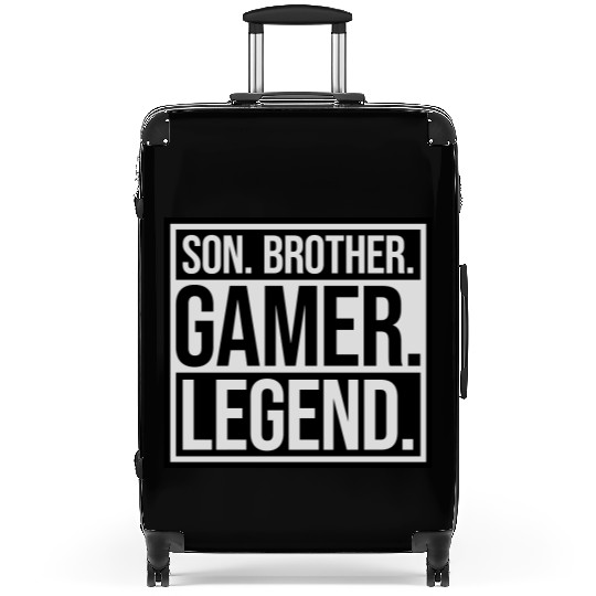 son brother gamer legend Suitcases