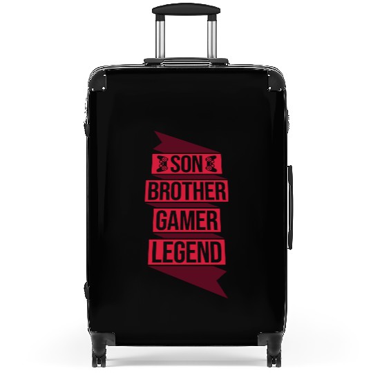son brother gamer legend Suitcases