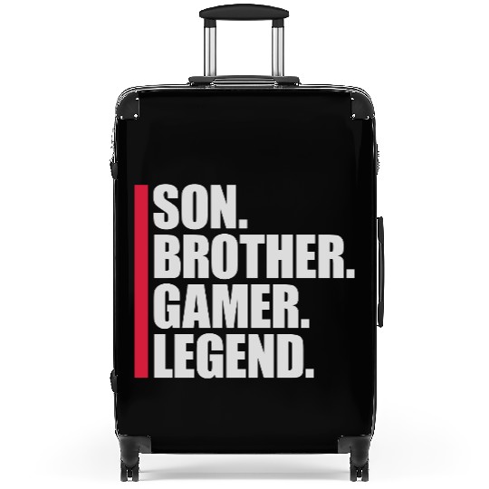 son brother gamer legend Suitcases