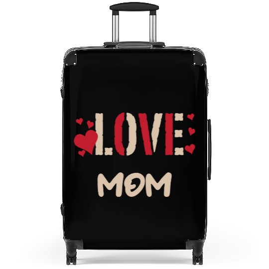 LOVE MOM Suitcases