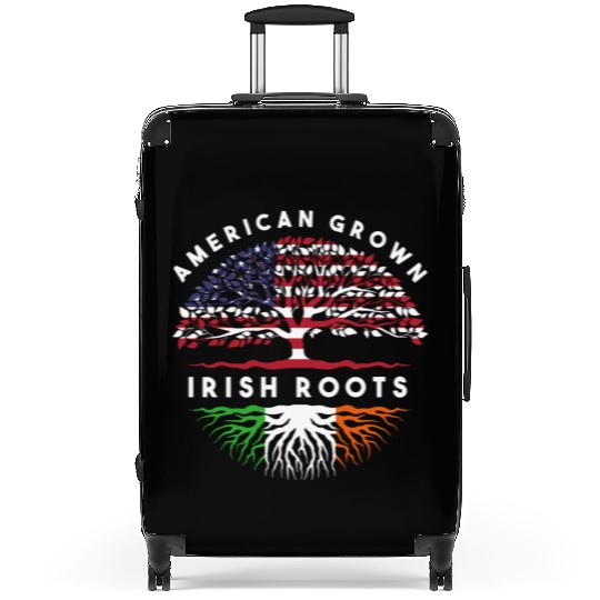 Usa Pride Irish Roots Ireland Suitcases