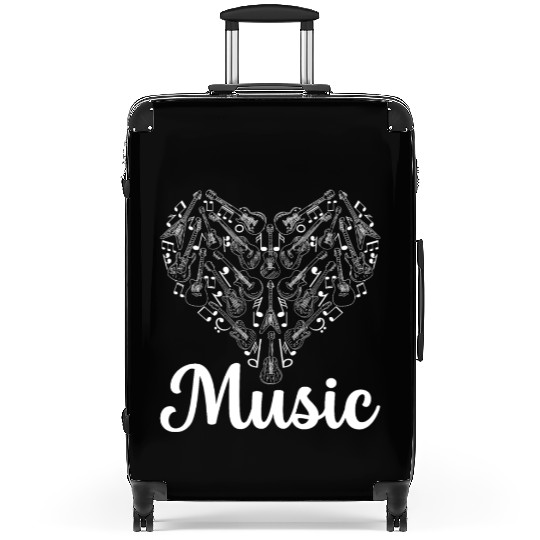 Guitar Music Lover - Guitarist Guitar Musician Gui Suitcases