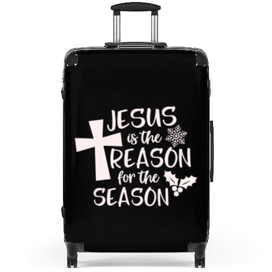 Jesus is The Reason for the Season Candy Christian Suitcases