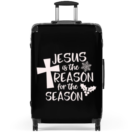 Jesus is The Reason for the Season Candy Christian Suitcases