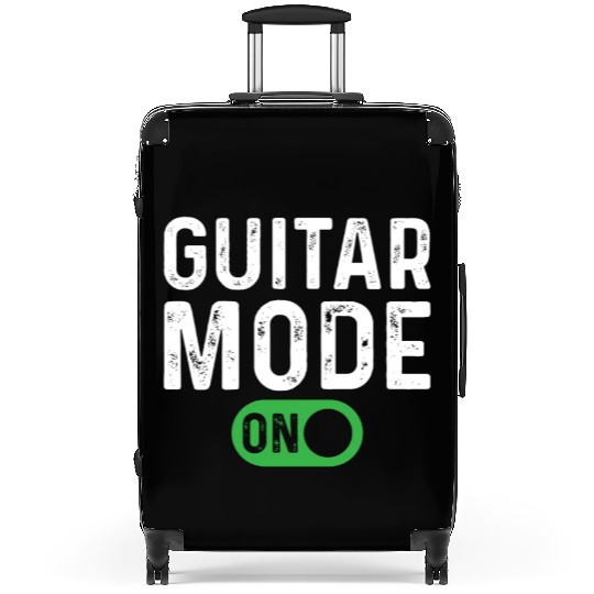 Guitar Mode On - Bass Guitarist Guitar Player Suitcases