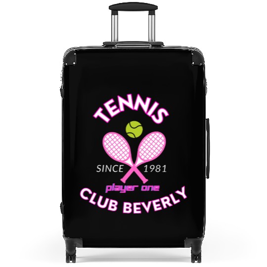 Tennis Club Beverly,Sport hobby,Play tennis game Suitcases