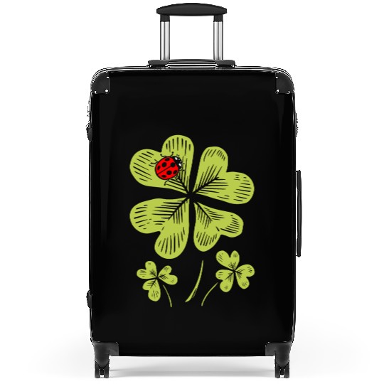 Ladybug St. Patricks Day Bug Catcher Entomologist Suitcases