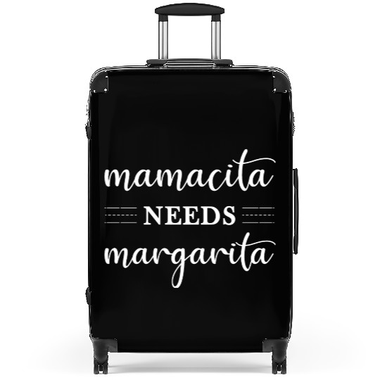 Mamacita Needs Margarita Funny Womens Cinco De Suitcases