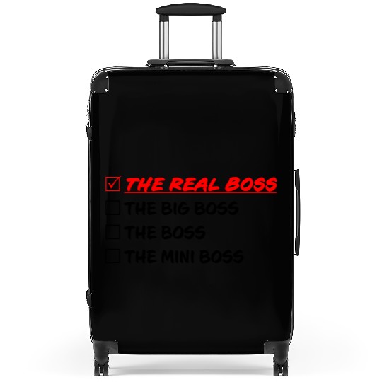 THE REAL BOSS Suitcases