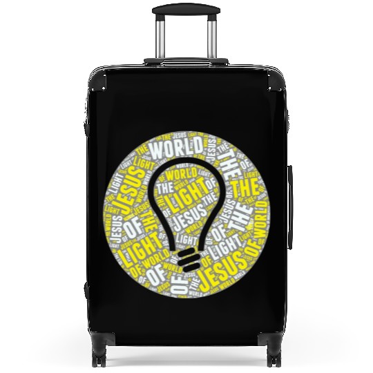 Jesus Is The Light Of The World Christian John 8 1 Suitcases