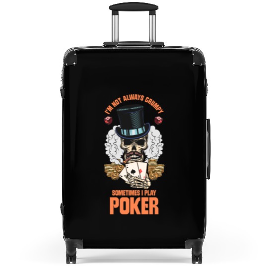 Poker Casino Poker Player Gambling Roulette Suitcases
