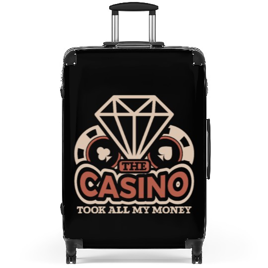 Poker Casino Poker Player Gambling Roulette Suitcases