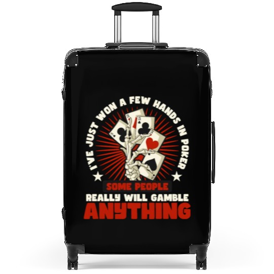 Poker Casino Poker Player Gambling Roulette Gift Suitcases