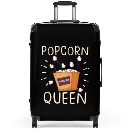 Movie Watching Cinema Popcorn Binge Watching Suitcases