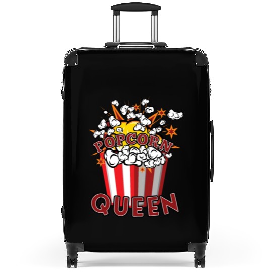 Movie Watching Cinema Popcorn Binge Watching Suitcases
