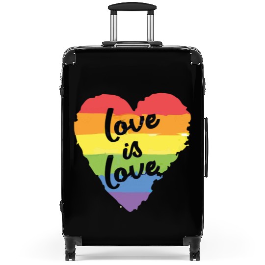 love is love Suitcases