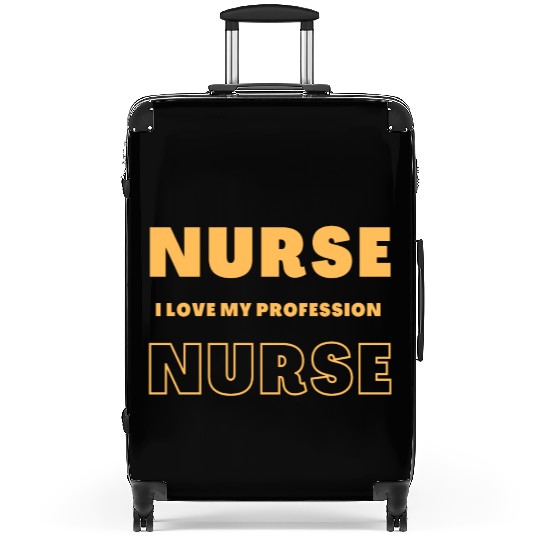 Nurse I Love My Profesion Suitcases
