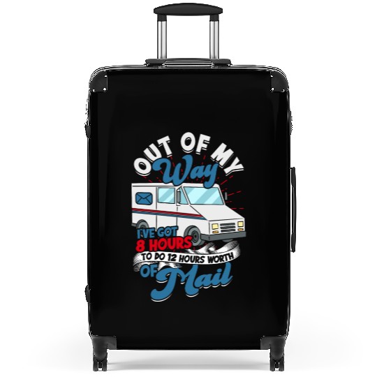 Mail Men Mail Carrier Postal Worker Postman Suitcases