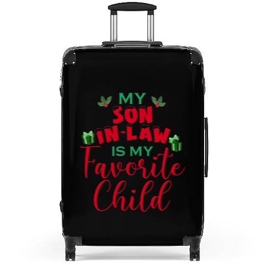 My Son In Law Is My Favorite Child Suitcases