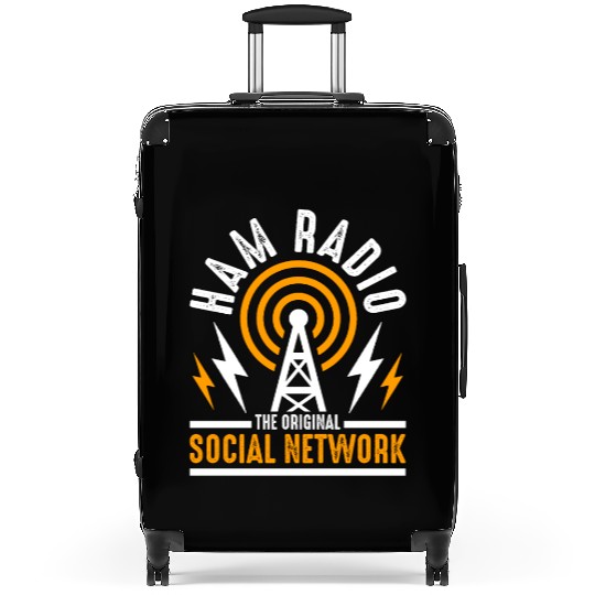 Ham Radio The Original Social Network Radio Tower Suitcases